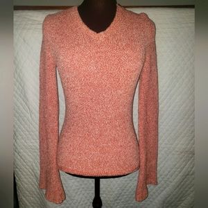 Prana fuzzy bell sleeve sweater